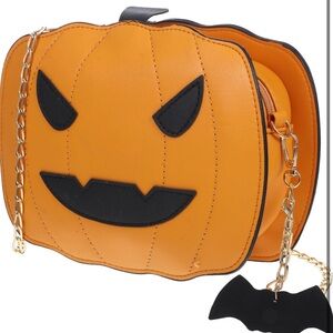 Pumpkin Halloween Crossbody Bag.